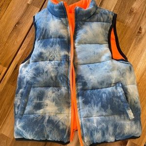 Worn Once EGG by Susan Lazar Reversible Puffer Vest